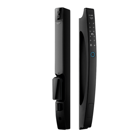 กลอนประตูสมาร์ทดิจิตอลล็อค แบบมือจับ SebO JIDOOR A5 MAX_1